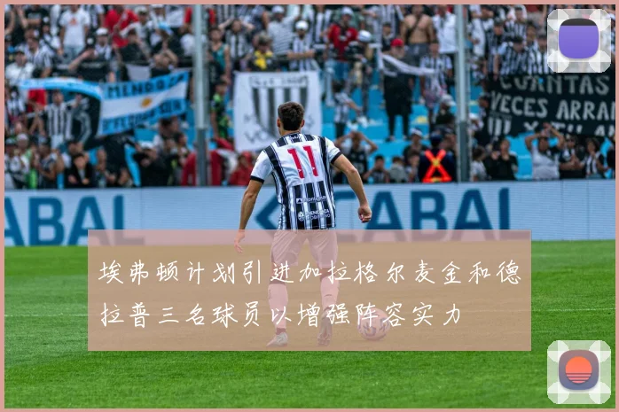 埃弗顿计划引进加拉格尔麦金和德拉普三名球员以增强阵容实力