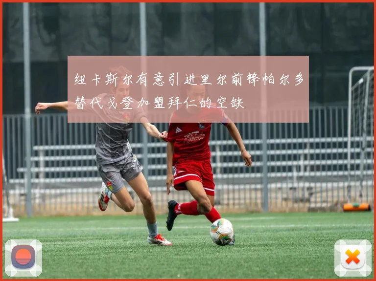 纽卡斯尔有意引进里尔前锋帕尔多替代戈登加盟拜仁的空缺
